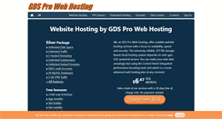 Desktop Screenshot of gdshosting.com